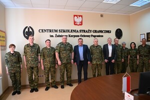 Delegacja z Ukrainy w Centrum Szkolenia SG 