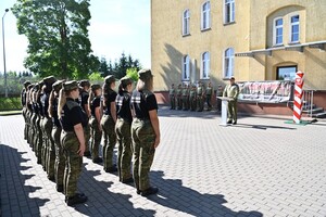 Przyszli podoficerowie Straży Granicznej ruszą na granicę 