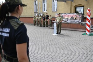Przyszli chorążowie opuszczają mury kętrzyńskiego ośrodka szkolenia 