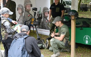 Inscenizacja historyczna w Wilczym Szańcu 