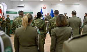 Uroczyste ślubowanie w CSSG 