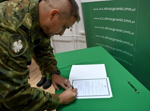 Uroczyste ślubowanie w CSSG 