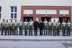 Uruchomienie bariery elektronicznej, zdj. Marek Borawski/KPRP 