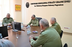 Spotkanie Komendanta Głównego SG z kadrą kierowniczą CSSG 