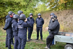 Mołdawska Policja szkoli się pod okiem minerów-pirotechników 