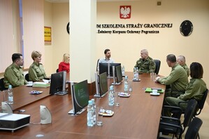 Wizyta Oficera Łącznikowego Policji Federalnej Niemiec w CSSG 