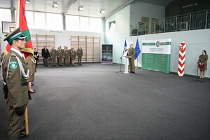 Pożegnanie z mundurem funkcjonariuszy CSSG 