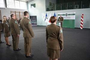 Pożegnanie z mundurem funkcjonariuszy CSSG 