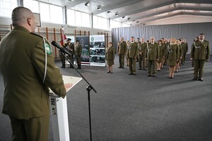 Pożegnanie z mundurem funkcjonariuszy CSSG 
