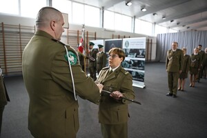 Pożegnanie z mundurem funkcjonariuszy CSSG 