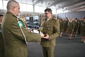 Pożegnanie z mundurem funkcjonariuszy CSSG 