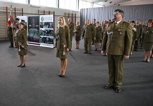 Pożegnanie z mundurem funkcjonariuszy CSSG 