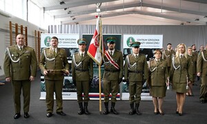 Pożegnanie z mundurem funkcjonariuszy CSSG 