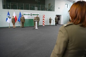 Pożegnanie z mundurem funkcjonariuszy CSSG 