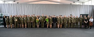 Pożegnanie z mundurem funkcjonariuszy CSSG 