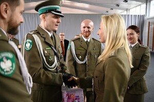 Pożegnanie z mundurem funkcjonariuszy CSSG 