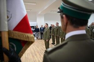 Uroczyste pożegnanie ze służbą 