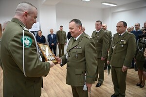 Uroczyste pożegnanie ze służbą 