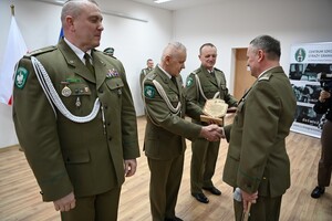 Uroczyste pożegnanie ze służbą 