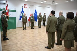 Uroczyste pożegnanie ze służbą 