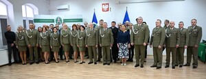 Uroczyste pożegnanie ze służbą 