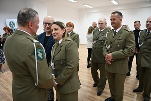 Uroczyste pożegnanie ze służbą 