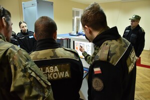 Młodzież odwiedziła Centrum Szkolenia SG 