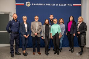 Wizyta studyjna w Akademii Policji w Szczytnie 