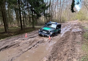 Samochody terenowe SG w akcji 