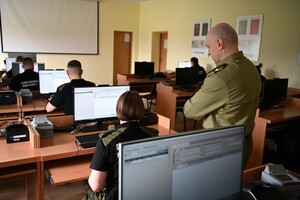 Uroczyste zakończenie szkolenia chorążych 