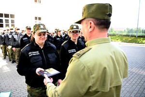 Uroczyste zakończenie szkolenia chorążych 