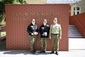Uroczyste zakończenie szkolenia chorążych 