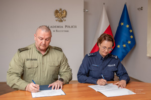 Doskonała współpraca między Akademią Policji w Szczytnie a CSSG w Kętrzynie