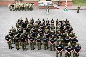 Rozpoczęło się szkolenie przyszłych chorążych Straży Granicznej 