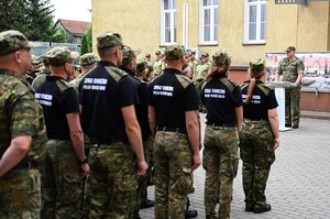 Rozpoczęło się szkolenie przyszłych chorążych Straży Granicznej 