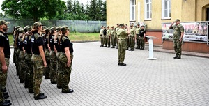 Rozpoczęło się szkolenie przyszłych chorążych Straży Granicznej 