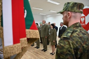 Uroczysty poranek w Centrum Szkolenia Straży Granicznej 