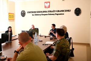 Wizyta studyjna przedstawicieli Amerykańskiej Służby Celnej i Ochrony Granic przy Ambasadzie USA w Warszawie 