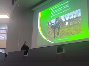 Wystąpienie podczas konferencji 