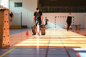 Zajęciana hali sportowej 