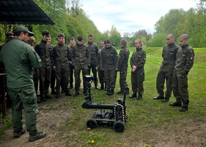 Pokaz robota pirotechnicznego 