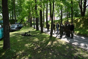 Wizyta delegacji podczas zajęć z rozpoznania minersko-pirotechnicznego 