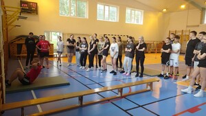 Zapoznanie młodzieży testem sprawności fizycznej 