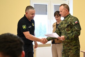 Szkolenie funkcjonariuszy z Mołdawii