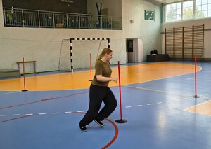 Zajęcia w sali gimnastycznej