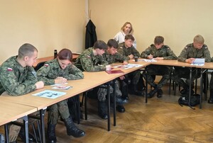 Młodzież podczas pobytu