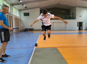 Zajęcia w sali gimnastycznej