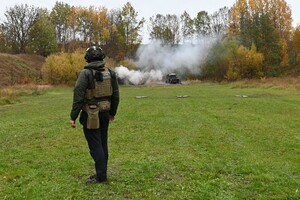 Ćwiczenia w polowej bazie minersko-pirotechnicznej 