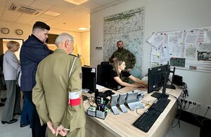 Wizyta w Placówce SG 