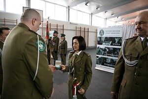 uroczyste pożegnanie funkcjonariuszy odchodzących na emeryturę 